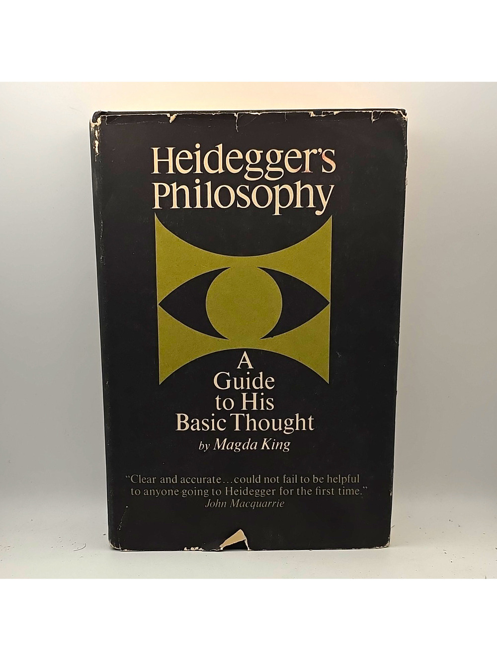 Magda King Heidegger's Philosophy Guide to His Basic Thought HC DJ 1st 1964